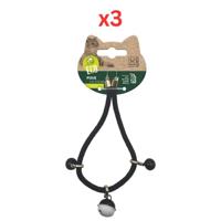 M-Pets Pixie Cat Eco Collar Black (Pack of 3)