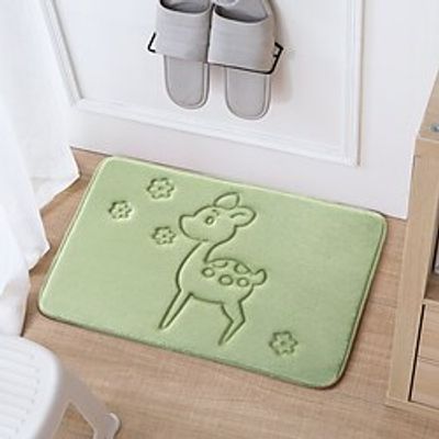Thickened Memory Foam Floor Mats Door Mats Bedroom Carpet Kitchen Bathroom Absorbent Non-slip Mat Lightinthebox