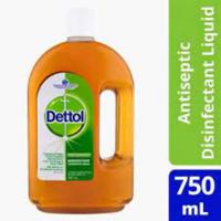 Dettol Antiseptic Antibacterial Disinfectant Liquid For Effective Germ Protection & Personal Hygiene, Used In Floor Cleaning, Bathing And Laundry, 750Ml