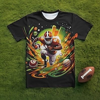 Boys 3D Football Tee Shirt Short Sleeve 3D Print Summer Active Sports Fashion Polyester Kids 3-12 Years Crew Neck Outdoor Casual Daily Regular Fit miniinthebox Boys 3D Football Tee Shirt Short Sleeve 3D Print Summer Active Sports Fashion Polyester Kids 3-12 Years Crew Neck Outdoor Casual Daily Regular Fit miniinthebox