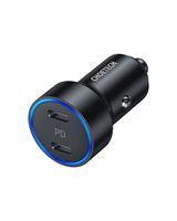 Choetech 2 Port USB Type-C Car Charger 40W Dual Adapter