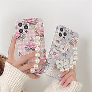 Phone Case For Apple Back Cover iPhone 12 Pro Max 11 SE 2020 X XR XS Max 8 7 Shockproof Dustproof Flower TPU Lightinthebox