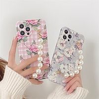 Phone Case For Apple Back Cover iPhone 12 Pro Max 11 SE 2020 X XR XS Max 8 7 Shockproof Dustproof Flower TPU Lightinthebox - thumbnail