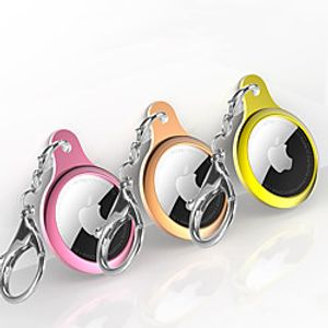 Bumper Protective Case For Apple AirTags 2021 Portable Bluetooth Tracker Cover Anti-Scratch Lightweight Cover for AirTages Key Finder Pet Finder Keychain Accessory miniinthebox