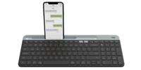 Logitech 920-010073 K580 Slim Multi-Device Wireless Keyboard - Graphite (US English) - thumbnail