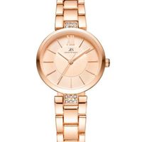 Kenneth Scott Women's PC21 Movement Watch, Analog Display and Stainless Steel Strap - K23533-RBKK, Rose Gold