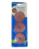 Household Essentials 6 Pieces Cedar Moth Disks