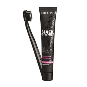 Curaprox Black is White Toothpaste + Toothbrush