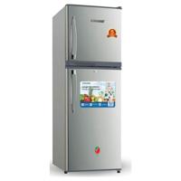 Sonashi Double Door Refrigerator With Frost,198 liters, Silver - SFD-198