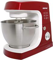 Geepas 3 In 1 600W Mixer Blender - 8 Level Speed, Stainless Steel Bowl-(Red)-(GSM5442)