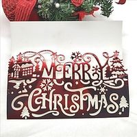 1pc Christmas Deer Metal Cutting Dies For Card Making Happy New Year Decoration Embossing Stencils Die Cuts DIY Scrapbooking Supplies miniinthebox - thumbnail