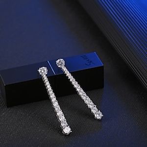 1 Pair Hoop Earrings For Women's Wedding Sport Engagement Brass Classic Fashion Lightinthebox