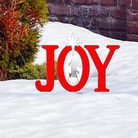Christmas The Birth Of Jesus Acrylic Outdoor Courtyard Garden Yard Art Decoration And Plaque Lightinthebox - thumbnail
