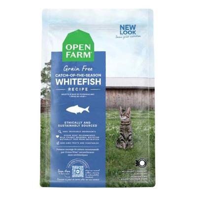 Open Farm Grain Free Catch Of The Season Whitefish Dry Cat Food - 900G