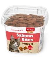 Sanal Cat Salmon Bites Cup 75G - (Buy 3 Get 1 Free)