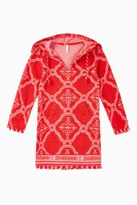 Poppy Hooded Terry Dress