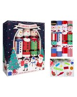 Homesmiths Christmas Santa & Friends Crackers 10 x 12 inch Pack Of 10 Homesmiths Christmas Santa & Friends Crackers 10 x 12 inch Pack Of 10