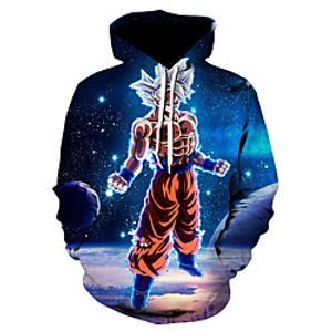 Inspired by Dragon Ball Hoodie Terylene Anime Printing 3D Hoodie For Women's  Men's  Couple's Lightinthebox