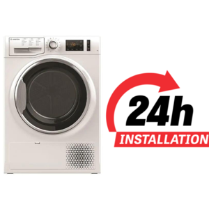 Ariston 9Kg Dryer | Front Loading Washing Machine | White Color | NTM119X1BXGCC