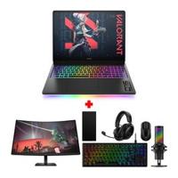 Pre-Order HP OMEN MAX Intel Core Ultra 9 275HX 64GB RAM 2TB SSD NVIDIA GeForce RTX 5080 16GB Graphics 16" FHD Windows 11 Home Gaming Laptop - Shadow Black + Bundle [16-ah0014ne]