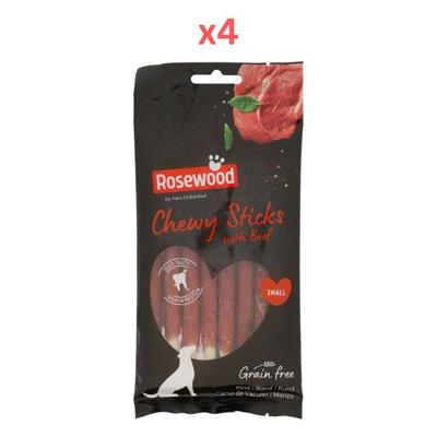 Pets Unlimited Chewy Stick with Beef Small Dog Treats 8pcs (Pack of 4) Pets Unlimited Chewy Stick with Beef Small Dog Treats 8pcs (Pack of 4)