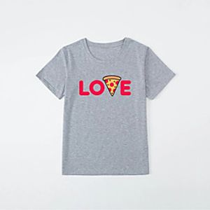 Men's Unisex T shirt Hot Stamping Letter Plus Size Print Short Sleeve Casual Tops 100% Cotton Basic Casual Fashion Gray Lightinthebox