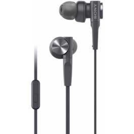 Sony MDR-XB55AP Extra Bass in-Ear Headphone with Mic, Black