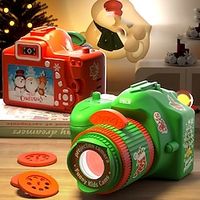 Christmas Camera Projector Decorative Atmosphere Glowing Toys Children's Christmas Day Toy Gifts Lightinthebox - thumbnail