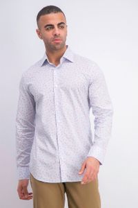Mens Jetsetter  Poplin Dress Shirt  Serra Floral Barefoot Pink