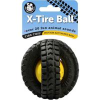 Petmate Animal Sound X-Tire Ball In 3