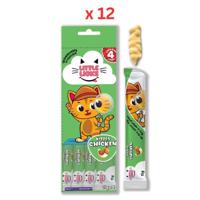 Smudges Little Licks Chicken Creamy Bisque Kitten 4 x 15g (Pack Of 12) - thumbnail