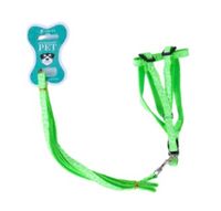 For Pet Dog Leash With Harness Green For Dog - Small