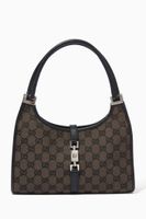 Jackie 1961 Shoulder Bag in GG Canvas - thumbnail