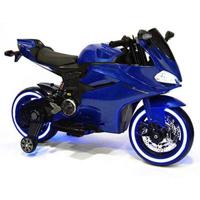 Megastar Ride On 12 V Ducati Style Light Up Power Motorbike, Electric Motorcycle For Kids - Blue (UAE Delivery Only)