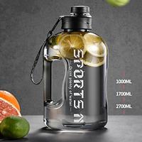 1700ML Sports Water Bottle Gym Cycling Cup Portable Large Capacity Water Bottle For Fitness Camping Water Kettle Hiking And Fitness Super Large Capacity Accurate Water Bottle Scientific Drinking Lightinthebox