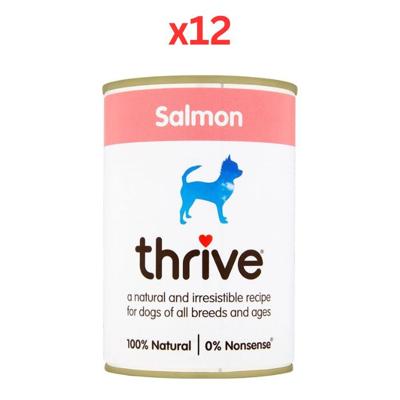 Thrive Complete Salmon Wet Dog Food 375G (Pack Of 12)