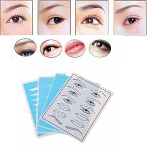 Makeup Eyebrow Eye Lips Tattoo Practice Training Skin For Beginners