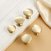 spot wholesale new chinese style pure brass furniture wardrobe handles bedroom wardrobe drawer door and window handles miniinthebox - thumbnail