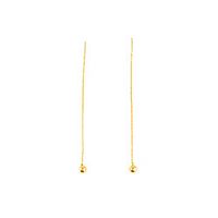 Women's Pendant Dangle Earrings Geometric Fashion European Simple Style Euramerican Earrings Jewelry Silvery / Gold For Casual Daily miniinthebox - thumbnail