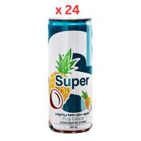 Super Pina Colada Carbonated Drink 250 ML x 24 Carton