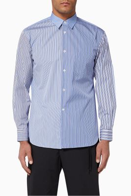 Striped Cotton Poplin Shirt