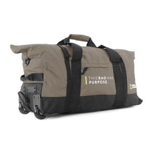 National Geographic Pathway Foldable Travel Wheel Bag 48L (Small) - Khaki