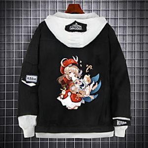 Inspired by Genshin Impact Klee Anime Cartoon Cloth Demin Anime Harajuku Graphic Kawaii Hoodie For Women's / Men's miniinthebox