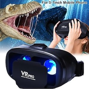 3D Helmet VR Glasses 3D Glasses Virtual Reality Glasses VR Headset For Google cardboard 5-7' Mobile Lightinthebox