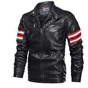 Men's Jacket Print Patchwork Glamorous Glitter Fall Jackets Regular Daily Polyester Coat Tops Wine Lightinthebox