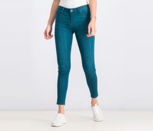 Womens Five Pocket Jeans  Dark Green