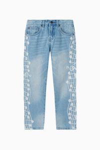 Music Notes Denim Jeans