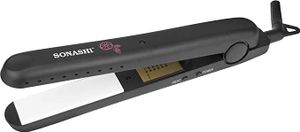 Sonashi SHS-2017 Hair Straightener w/ White Ceramic Plate, (SHS-2017)