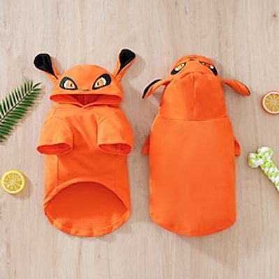Dog Christmas Outfit Pet Shaped Clothes Spring And Autumn Puppies Super Cute Anime Cosplay Clothing Teddy Fadou Outdoor Hoodie Lightinthebox