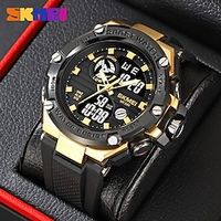 SKMEI Women Men Digital Watch Outdoor Sports Fashion Business Luminous Alarm Clock Calendar Waterproof TPU Watch miniinthebox - thumbnail